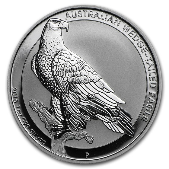2016 Australia 1 oz Wedge-Tailed Eagle Silver BU 2016 Australia 1 oz Wedge-Tailed Eagle Silver BU
